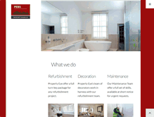 Tablet Screenshot of pebs.co.uk